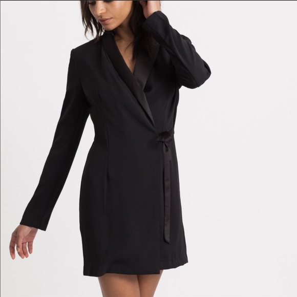 Modern Citizen Dresses & Skirts - Modern Citizen Fiora Tuxedo Dress Black Medium